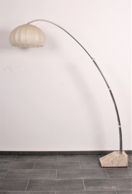 Extendable Bow Floor Lamp with Marble Base from Hustadt Leuchten, 1960s-IV-1702225