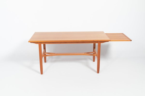 Extendable Coffee Table by Carl Malmsten for Afors Mobelfabriks, 1960s-KMC-880304