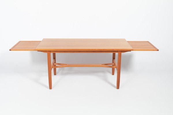 Extendable Coffee Table by Carl Malmsten for Afors Mobelfabriks, 1960s-KMC-880304