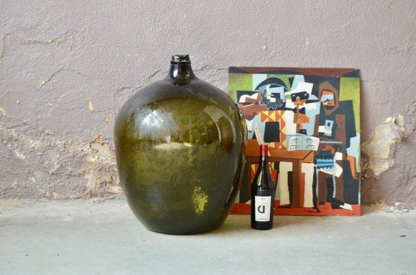 Extra Large Blown Glass Demijohn-AIU-1074070