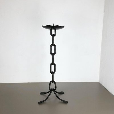 Extra Large Brutalist Sculptural Metal Candleholder, Austria-QZ-1053249