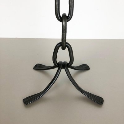 Extra Large Brutalist Sculptural Metal Candleholder, Austria-QZ-1053249