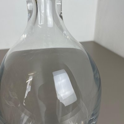 Extra Large Italian Murano Vetri Glass Lucid Vase from Cenedese, 1970s-QZ-1143217