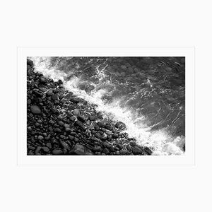 Extra Large Limited Edition Giclée Print of British Pebble Beach, Black & White 2021-RWC-825211