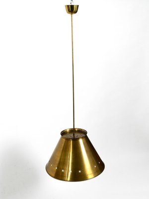 Extra Large Mid-Century Italian Brass Ceiling Lamp, 1950s-RR-887273