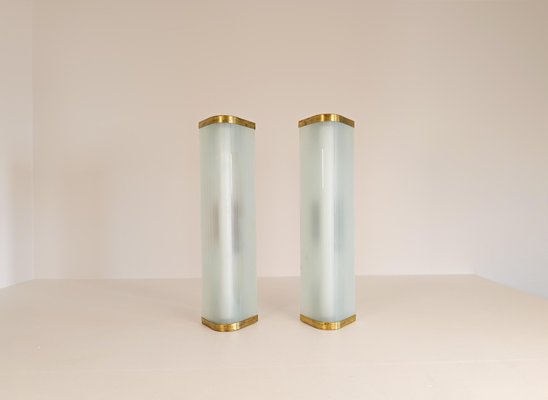 Extra-Large Mid-Century Modern Wall Lamps Attributed to Asea, Set of 2-UYK-1011369