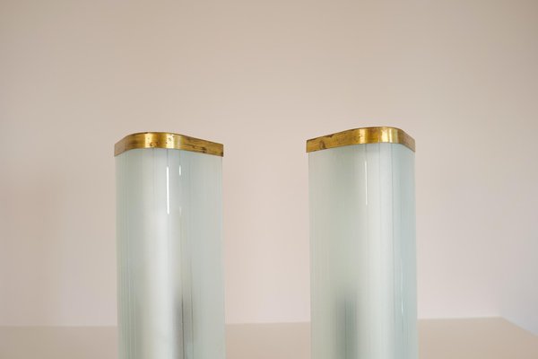 Extra-Large Mid-Century Modern Wall Lamps Attributed to Asea, Set of 2-UYK-1011369