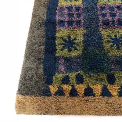 Extra Large Scandinavian Rya Rug by Arne Lindaas for Sellgren As-QZ-1139881