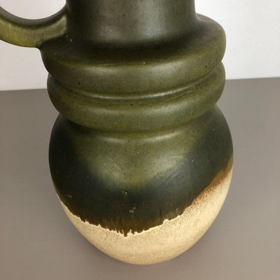 Extra Large Vintage Pottery Fat Lava Vase from Scheurich, Germany, 1970s-QZ-1130162