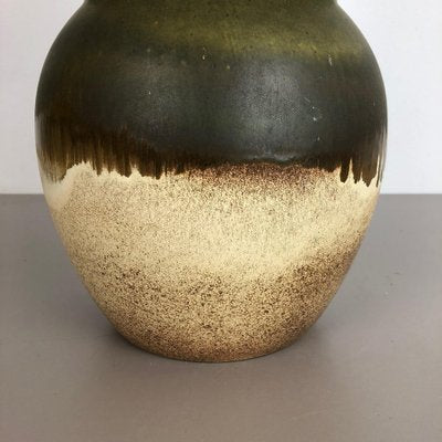 Extra Large Vintage Pottery Fat Lava Vase from Scheurich, Germany, 1970s-QZ-1130162