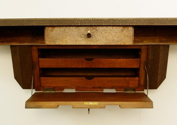 Extra Large Wood Console by Pier Luigi Colli, Italy, 1950s-FGA-922672