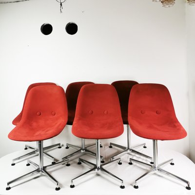 Eyes Chairs by J. Foersom & P. Hiort-lorenzen for Erik Jorgensen, Denmark, 2009, Set of 6-ZTG-1431103