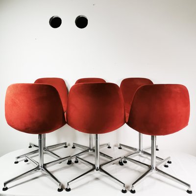 Eyes Chairs by J. Foersom & P. Hiort-lorenzen for Erik Jorgensen, Denmark, 2009, Set of 6-ZTG-1431103