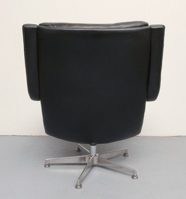 F-140 Leather Armchair by Geoffrey Hartcout for Artifort by Geoffrey Harcourt, 1970s-PF-1178007