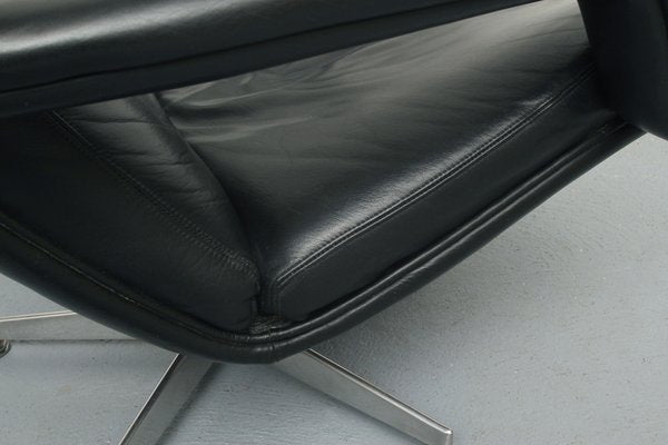 F-140 Leather Armchair by Geoffrey Hartcout for Artifort by Geoffrey Harcourt, 1970s-PF-1178007