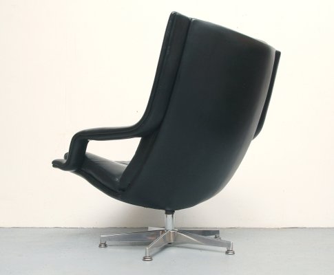 F-140 Leather Armchair by Geoffrey Hartcout for Artifort by Geoffrey Harcourt, 1970s-PF-1178007