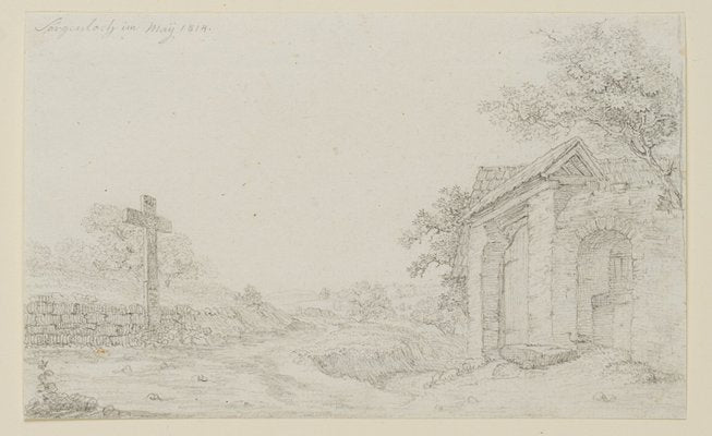 F. Reinermann, Frankfurt on the Main, 19th-Century, Pencil-OJR-1273416