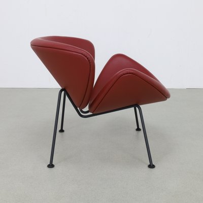 F437 Lounge Chair in Leather by Pierre Paulin for Artifort-RZV-2042184