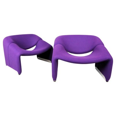 F598 Groovy Armchairs attributed to Pierre Paulin for Artifort, 1990s, Set of 2-DT-2026205