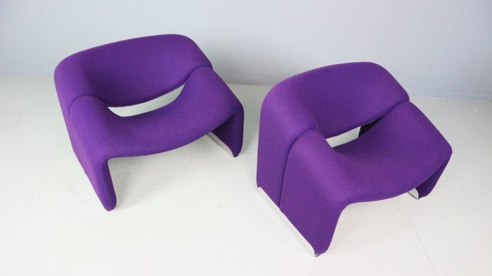 F598 Groovy Armchairs attributed to Pierre Paulin for Artifort, 1990s, Set of 2-DT-2026205