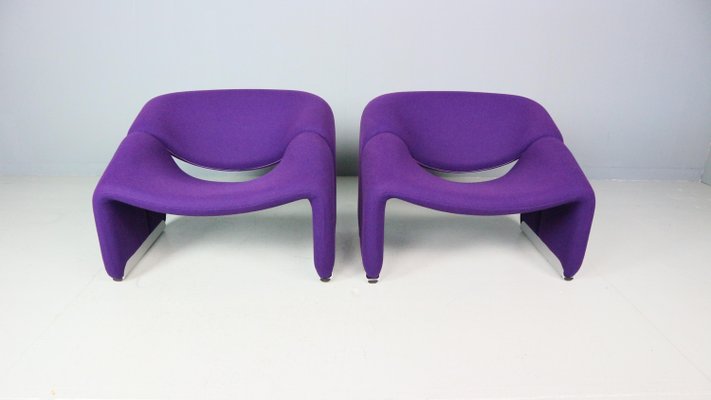 F598 Groovy Armchairs attributed to Pierre Paulin for Artifort, 1990s, Set of 2-DT-2026205