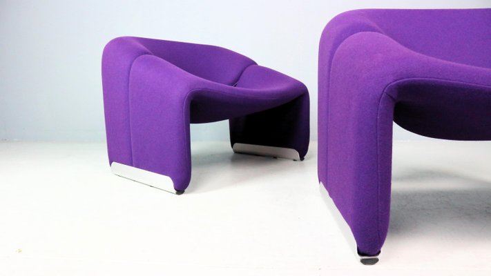 F598 Groovy Armchairs attributed to Pierre Paulin for Artifort, 1990s, Set of 2-DT-2026205