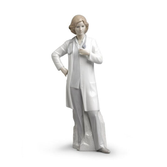 Female Doctor Figurine by Lladró