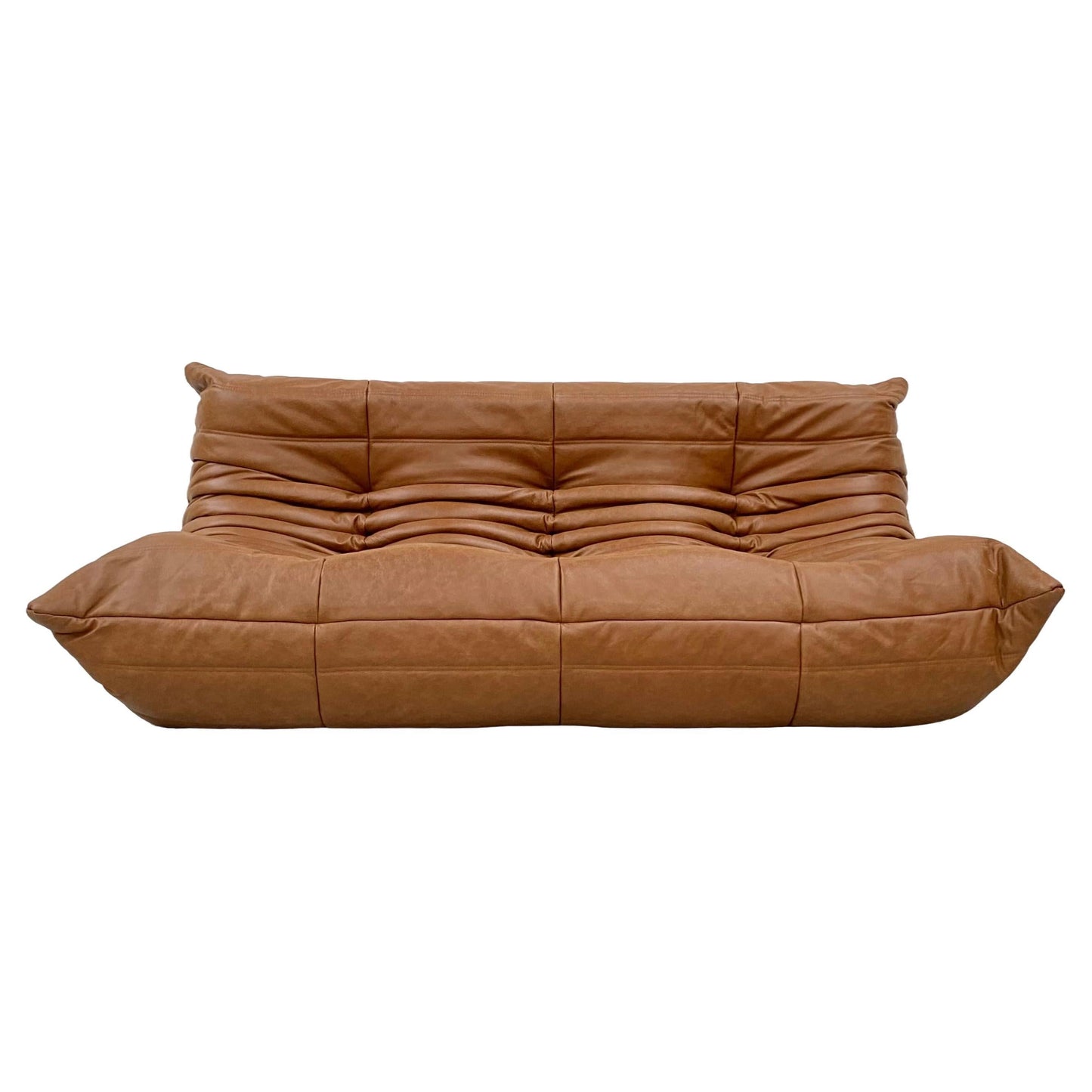 TOGO LARGE SETTEE WITHOUT ARMS - 3 seater leather sofa (Category - Leather | V)