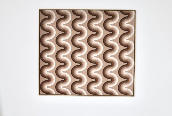 Fabric Board attributed to Verner Panton for Mira Spectrum, 1970s-HFM-2041119