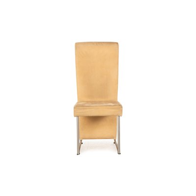 Fabric Chairs in Cream & Beige from Rolf Benz, Set of 4-RQW-2034105