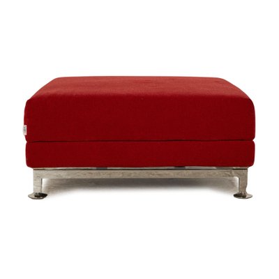 Fabric Stool in Red from Brühl Moule-RQW-1789445