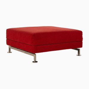 Fabric Stool in Red from Brühl Moule-RQW-1789445