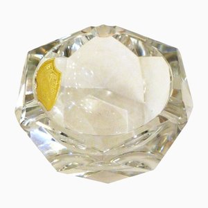 Faceted Crystal Ashtray from Val-St-Lambert, 1960s-RNR-1186395