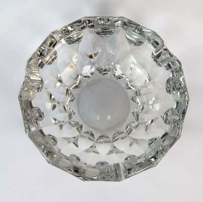 Faceted Glass Ashtray from Val Saint Lambert, 1960s-NE-1229372