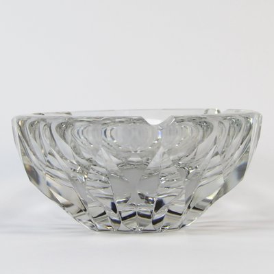 Faceted Glass Ashtray from Val Saint Lambert, 1960s-NE-1229372