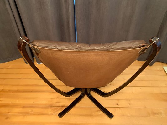 Falcon Armchair by Sigurd Ressell for Vatne Møbler, Norway, 1970s-VQM-1263927