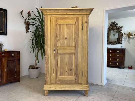 Farmhouse Wardrobe in Natural Wood-PXE-1790198