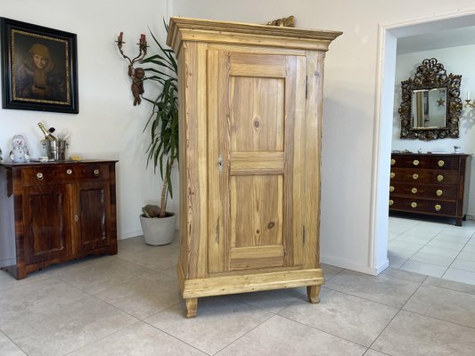 Farmhouse Wardrobe in Natural Wood-PXE-1790198