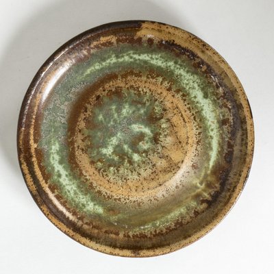 Farsta Platter in Stoneware by Wilhelm Kåge for Gustavsberg, 1940s-NL-1791231