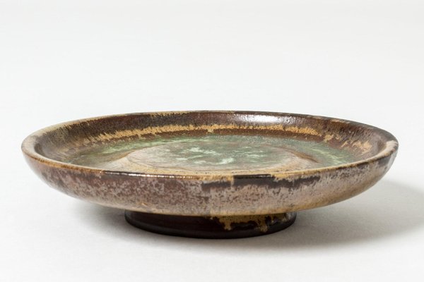 Farsta Platter in Stoneware by Wilhelm Kåge for Gustavsberg, 1940s-NL-1791231