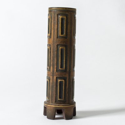 Farsta Rust Vase by Wilhelm Kåge for Gustavsberg-NL-955795