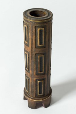 Farsta Rust Vase by Wilhelm Kåge for Gustavsberg-NL-955795