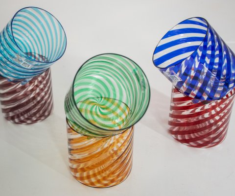 Fashioned Drinking Glasses by Nicola Moretti, 2000s, Set of 6-TKI-1815204