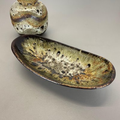 Fat Lava Abstract Pottery Elements attributed to Ruscha, Germany, 1960s-QZ-1428323