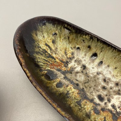 Fat Lava Abstract Pottery Elements attributed to Ruscha, Germany, 1960s-QZ-1428323