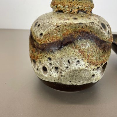 Fat Lava Abstract Pottery Elements attributed to Ruscha, Germany, 1960s-QZ-1428323