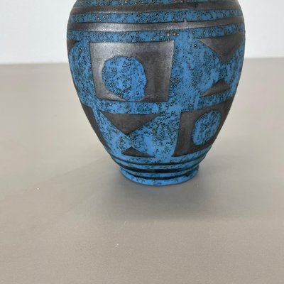 Fat Lava Ceramic Ankara Vase attributed to Heinz Siery Carstens Tönnieshof, Germany, 1960s-QZ-1814998