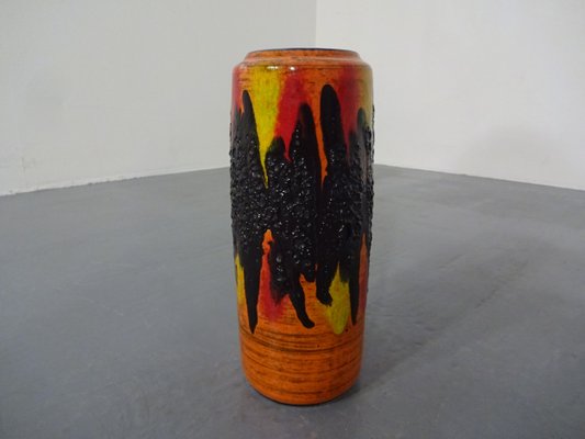 Fat Lava Ceramic No. 532-28 Vase from Scheurich, 1970s-RDW-623088