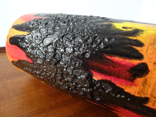 Fat Lava Ceramic No. 532-28 Vase from Scheurich, 1970s-RDW-623088