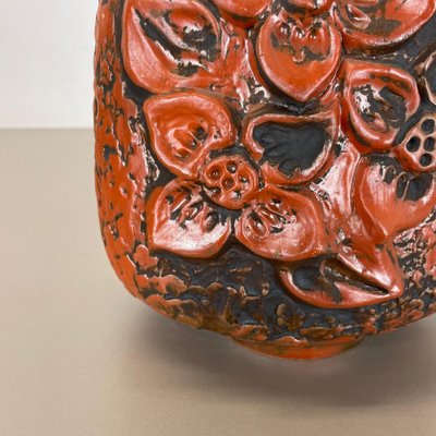 Fat Lava Ceramic Pottery Vase by Heinz Siery for Carstens Tönnieshof, Germany, 1970s-QZ-1298044